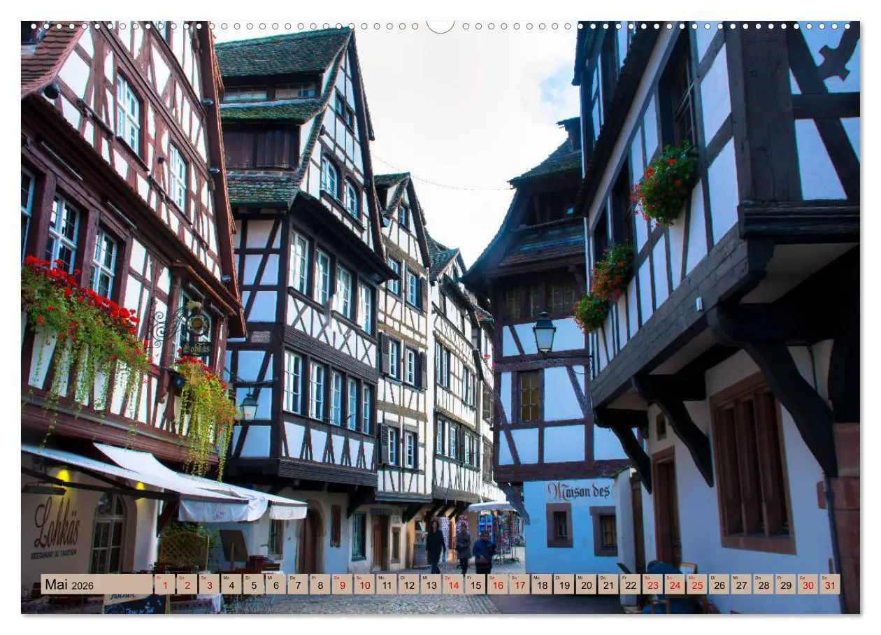 Bild: 9783457878033 | Zauberhaftes Straßburg (Wandkalender 2026 DIN A2 quer), CALVENDO...