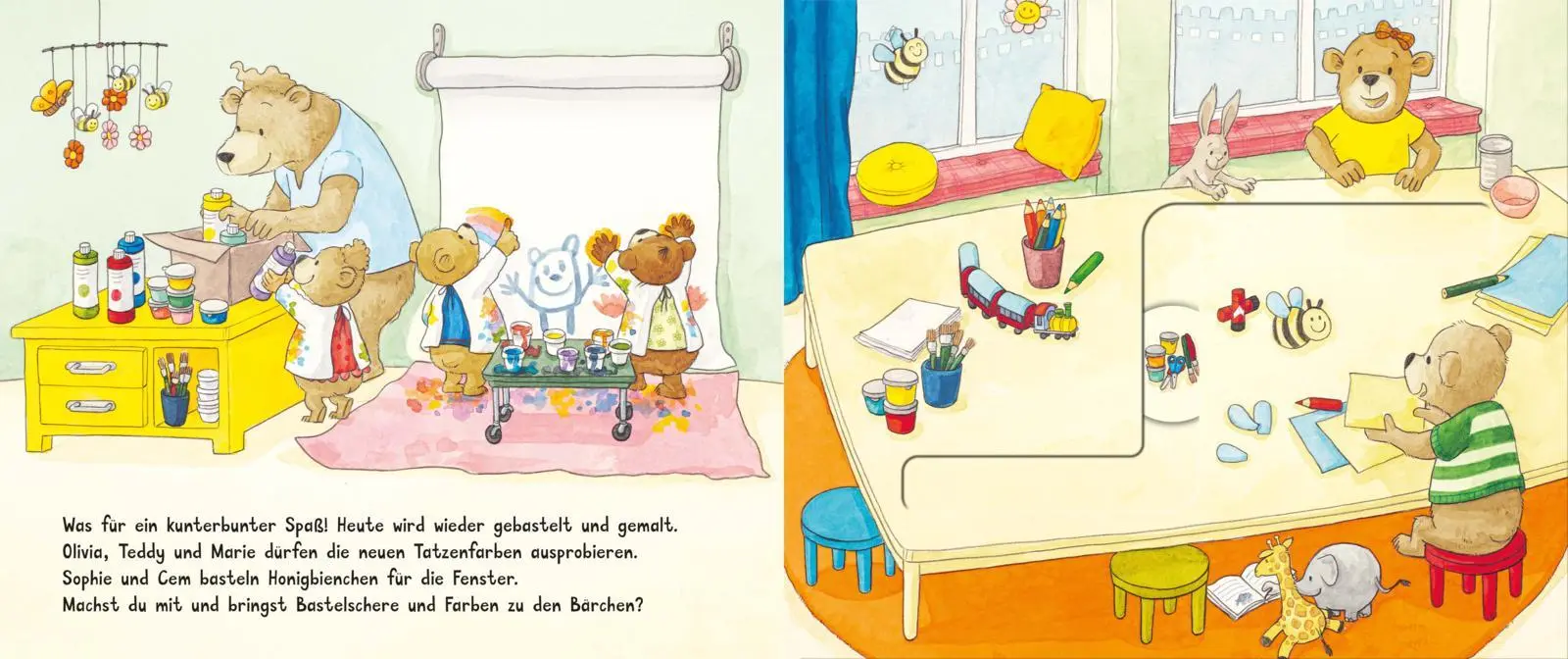 Bild: 9783480238033 | Meine Schiebebahn-Pappe: Komm mit in die Kita | Julia Klee | Buch