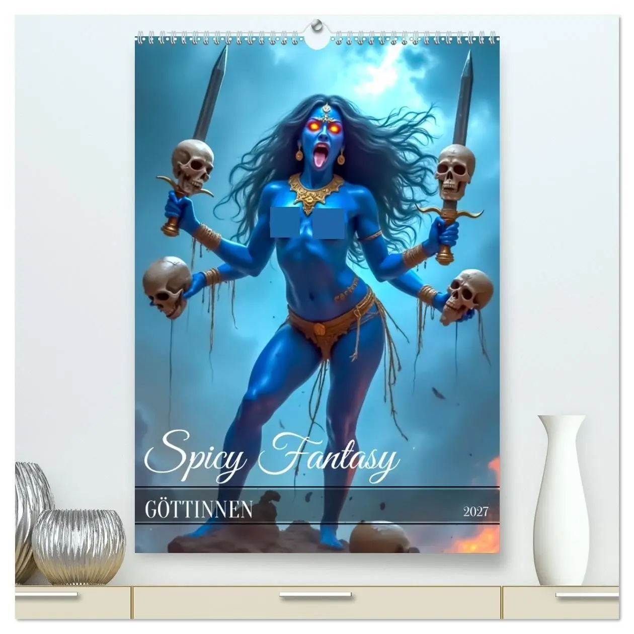 Cover: 9783516968033 | Spicy Fantasy - Göttinnen (hochwertiger Premium Wandkalender 2027...