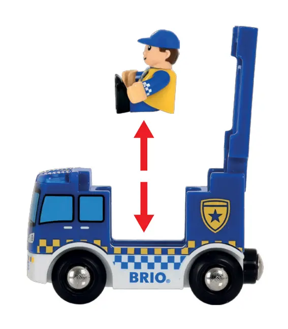 Bild: 7312350338133 | 33813 BRIO Polizeistation mit Einsatzfahrzeug | BRIO® | Spiel | Spiel