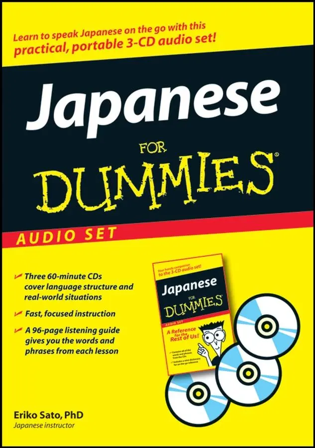 Cover: 9780470178133 | Japanese for Dummies Audio Set | Eriko Sato | Audio-CD | CD - Audio CD