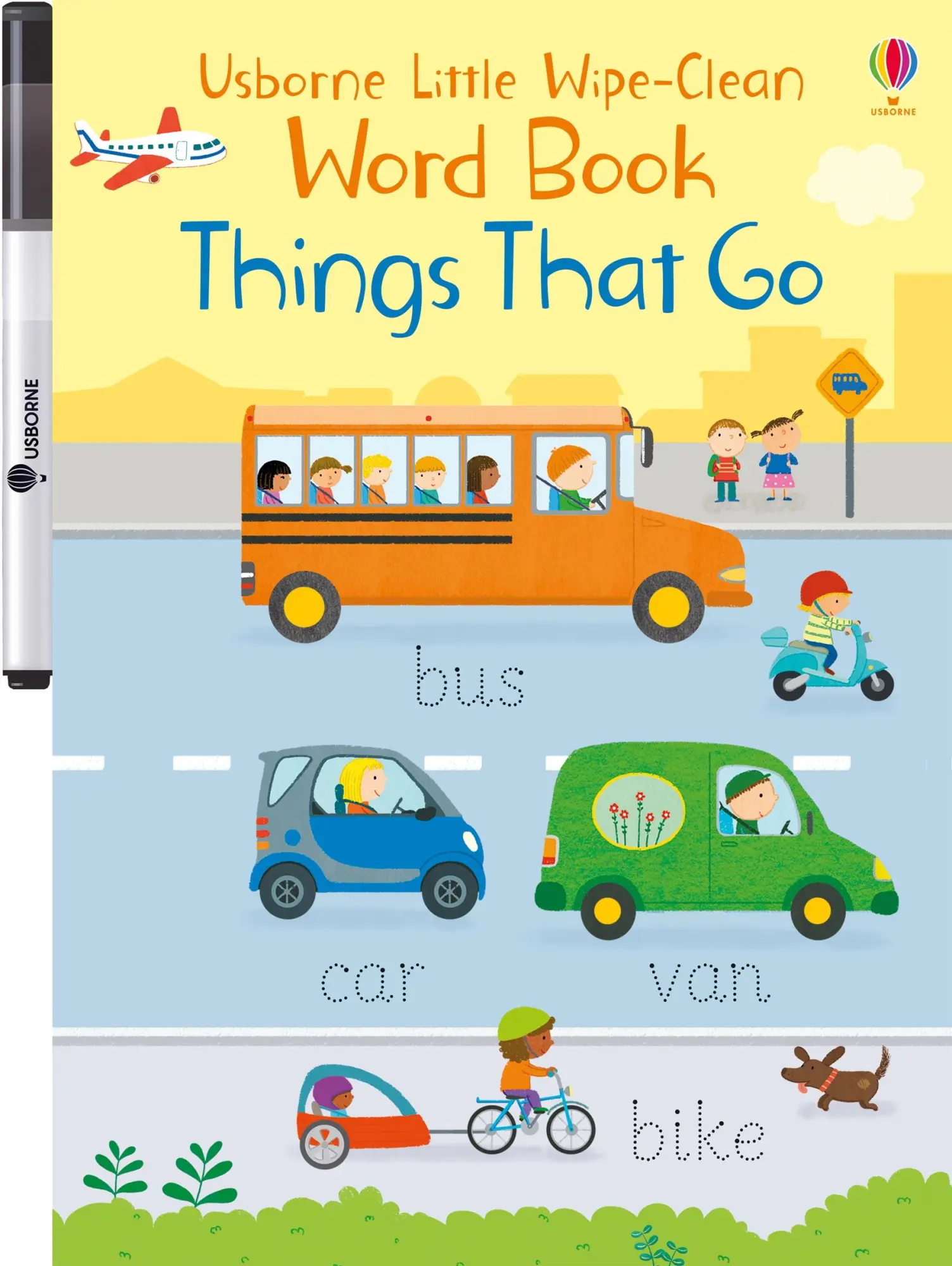 Cover: 9781474968133 | Little Wipe-Clean Word Book Things That Go | Felicity Brooks | Buch