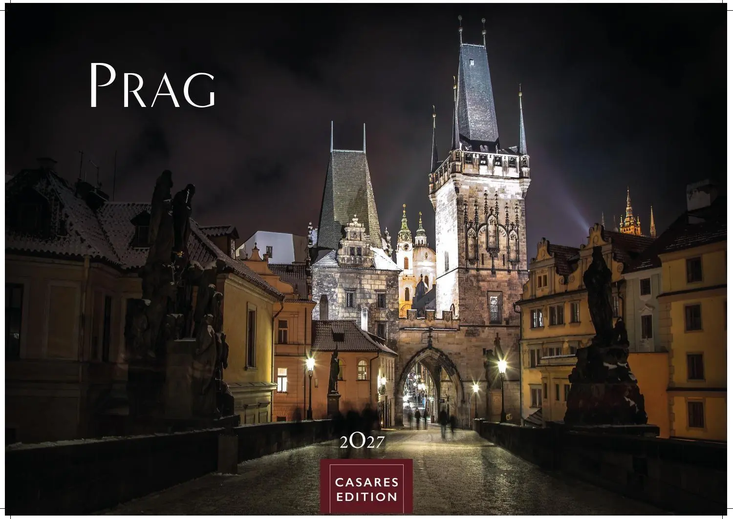 Cover: 9781835248133 | Prag Kalender 2027 - Wandkalender Fotokalender 35x50cm Grosses...