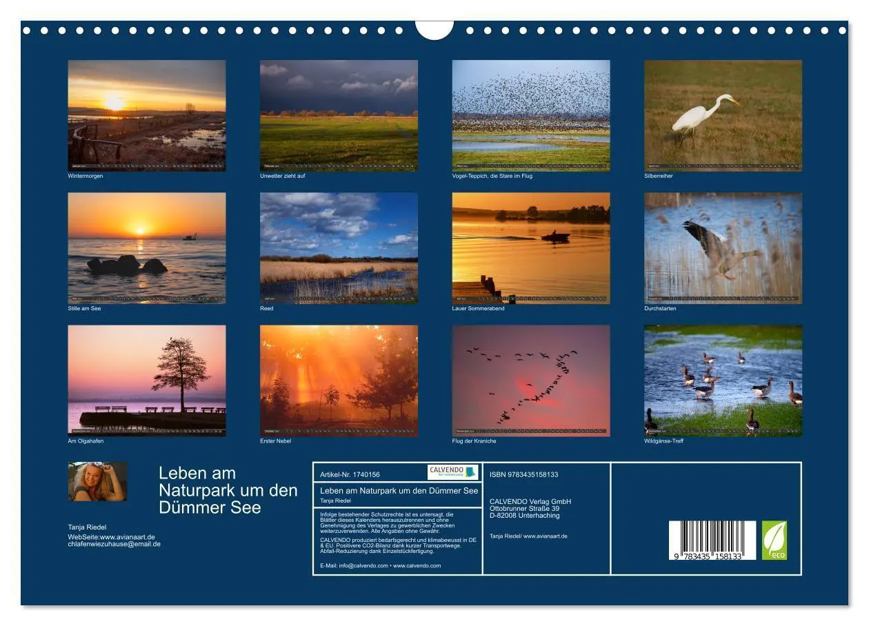 Bild: 9783435158133 | Leben am Naturpark um den Dümmer See (Wandkalender 2025 DIN A3...