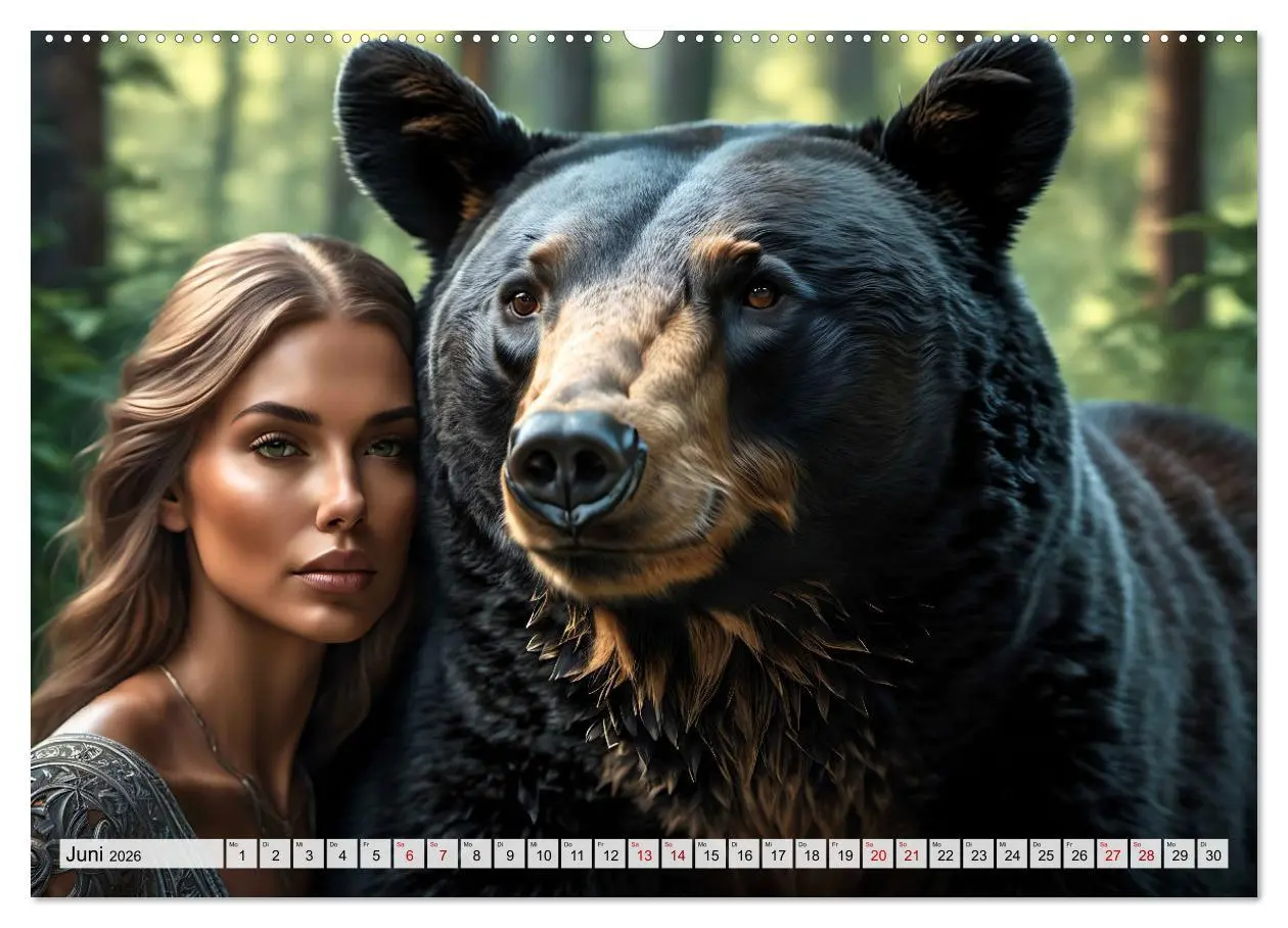 Bild: 9783457488133 | Raubtiere auf Kuschelkurs (hochwertiger Premium Wandkalender 2026...
