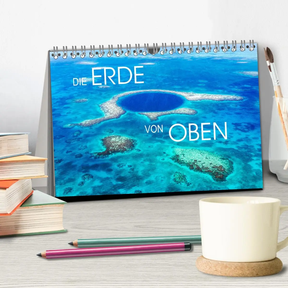 Bild: 9783457628133 | Die Erde von Oben - Earth from above (Tischkalender 2026 DIN A5...