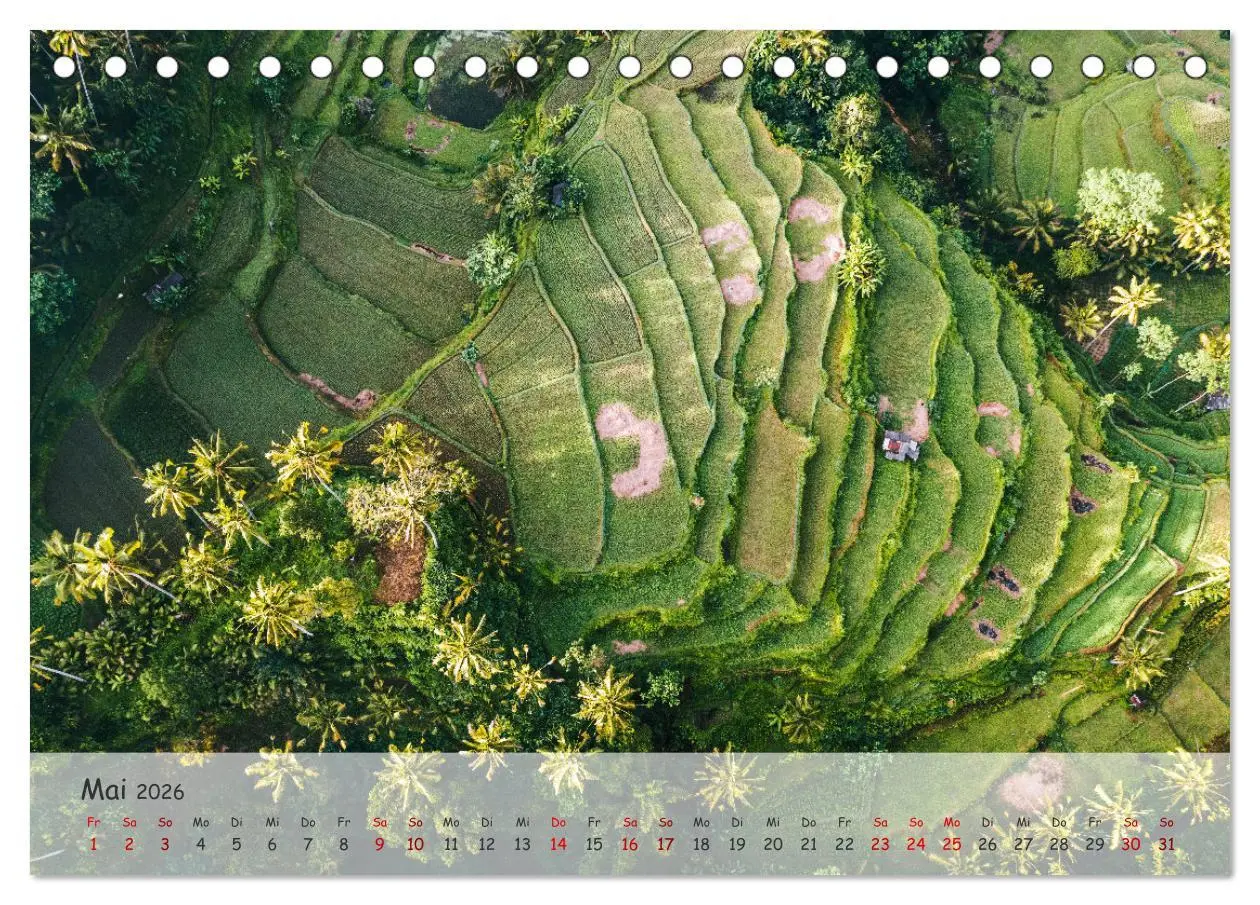 Bild: 9783457628133 | Die Erde von Oben - Earth from above (Tischkalender 2026 DIN A5...