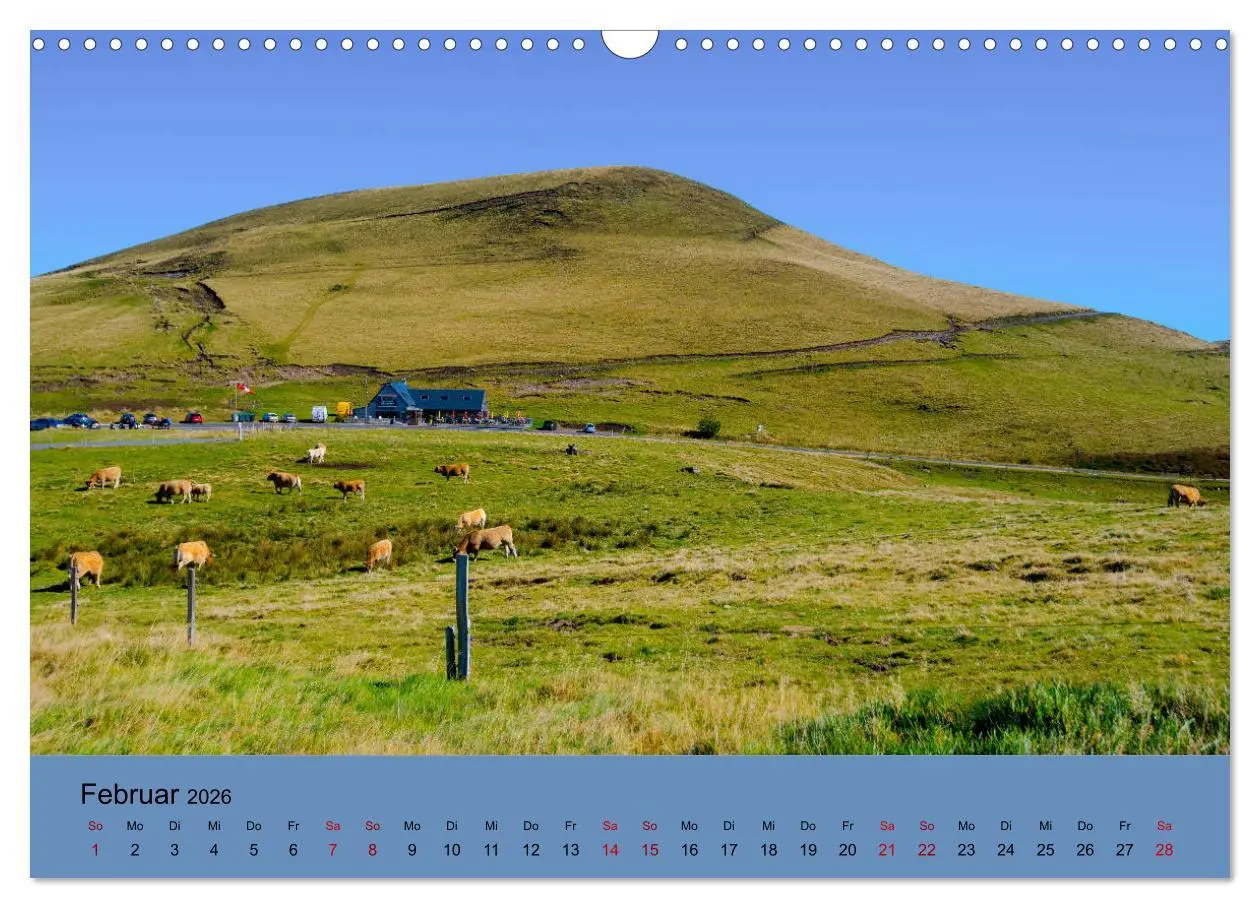Bild: 9783457938133 | Naturparadies Auvergne (Wandkalender 2026 DIN A3 quer), CALVENDO...