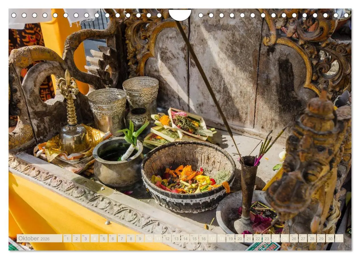 Bild: 9783516198133 | Bali (Wandkalender 2026 DIN A4 quer), CALVENDO Monatskalender | Burri