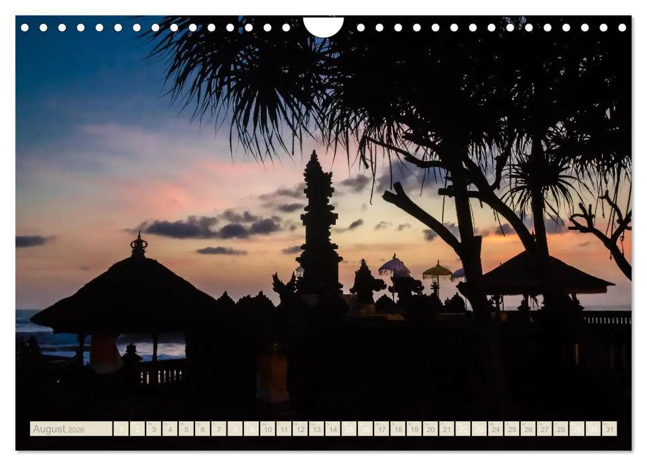 Bild: 9783516198133 | Bali (Wandkalender 2026 DIN A4 quer), CALVENDO Monatskalender | Burri
