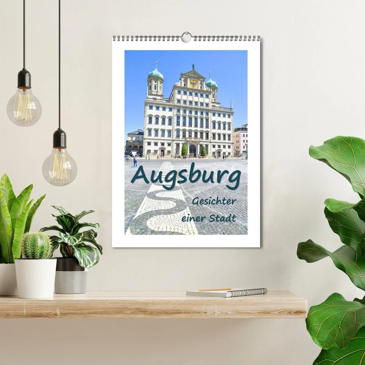 Bild: 9783516338133 | Augsburg - Gesichter einer Stadt (Wandkalender 2026 DIN A3 hoch),...