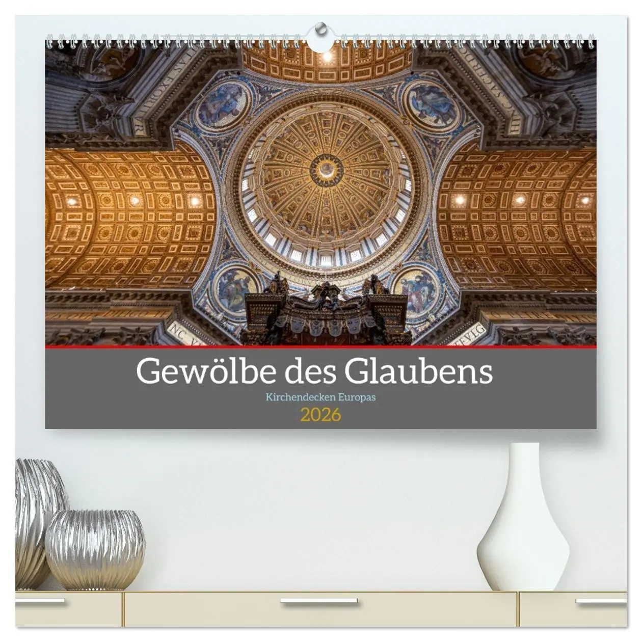 Cover: 9783516648133 | Gewölbe des Glaubens - Kirchendecken Europas (hochwertiger Premium...