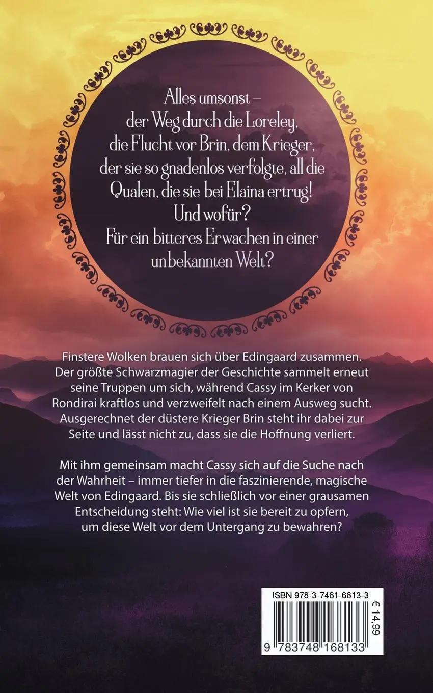 Rückseite: 9783748168133 | Edingaard 2 - Der Klang der Magie | Elvira Zeißler | Taschenbuch