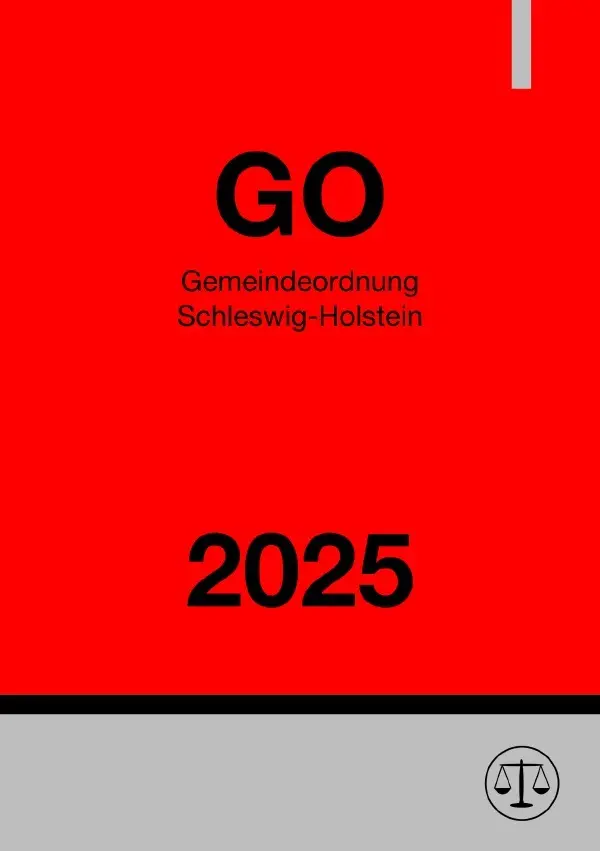Cover: 9783819758133 | Gemeindeordnung Schleswig-Holstein - GO 2025 | DE | Deutschland | Buch