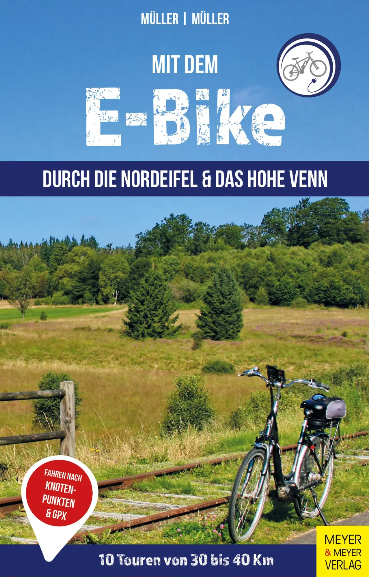 Cover: 9783840378133 | Mit dem E-Bike durch die Nordeifel und das Hohe Venn | Müller (u. a.)