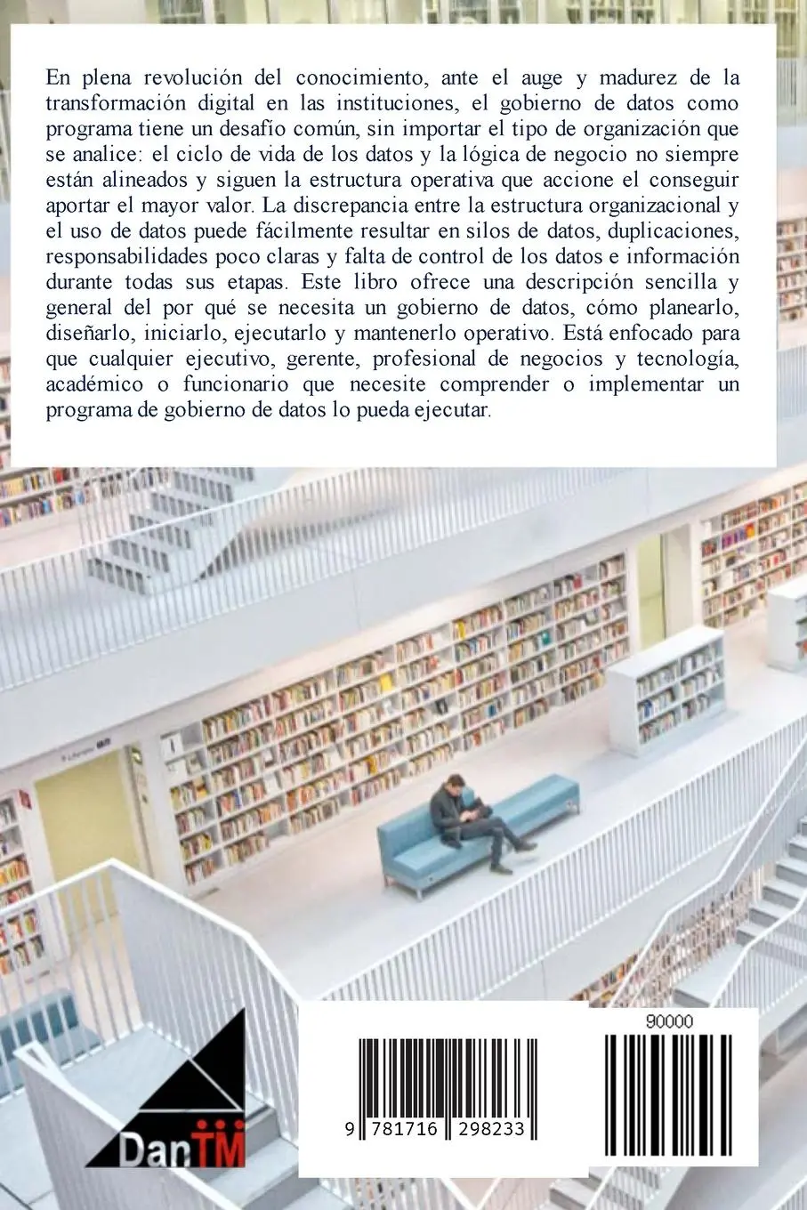 Rückseite: 9781716298233 | Gobierno de datos para directores | Daniel Trejo Medina | Taschenbuch