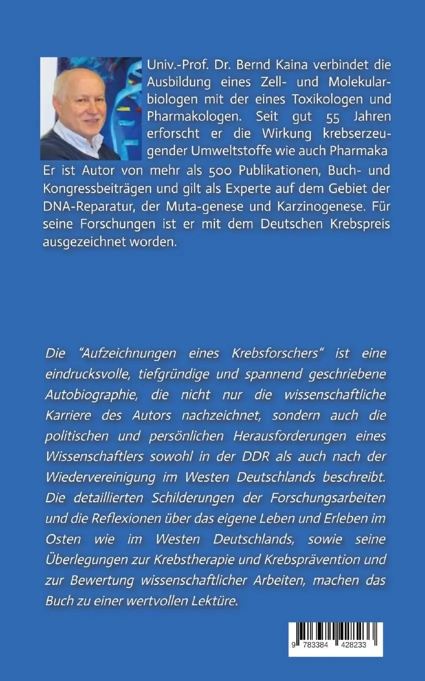 Rückseite: 9783384428233 | Im Osten und im Westen - Aufzeichnungen eines Krebsforschers | Kaina