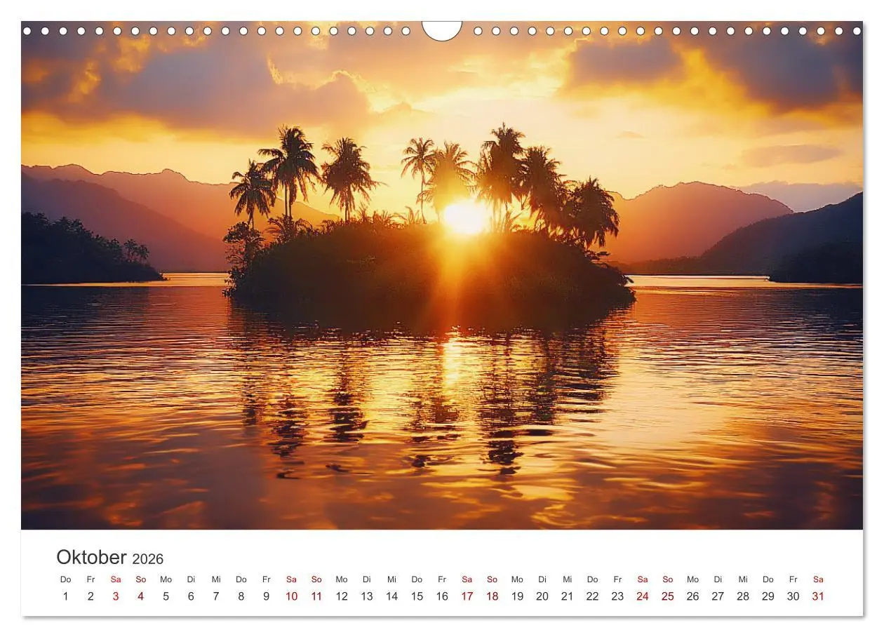 Bild: 9783457308233 | Sehnsucht nach dem Paradies - Tropische Inselträume (Wandkalender...
