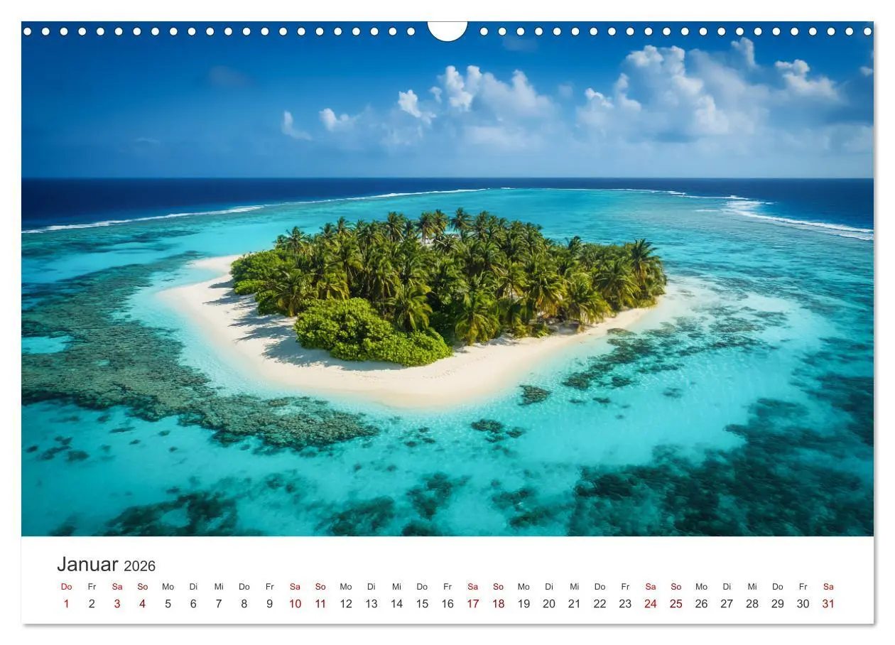 Bild: 9783457308233 | Sehnsucht nach dem Paradies - Tropische Inselträume (Wandkalender...