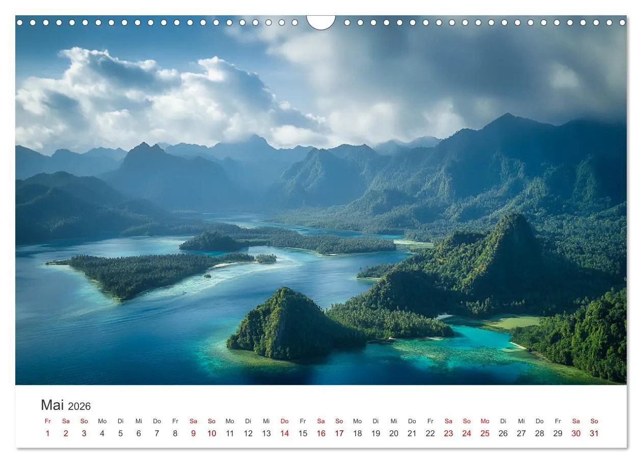 Bild: 9783457308233 | Sehnsucht nach dem Paradies - Tropische Inselträume (Wandkalender...