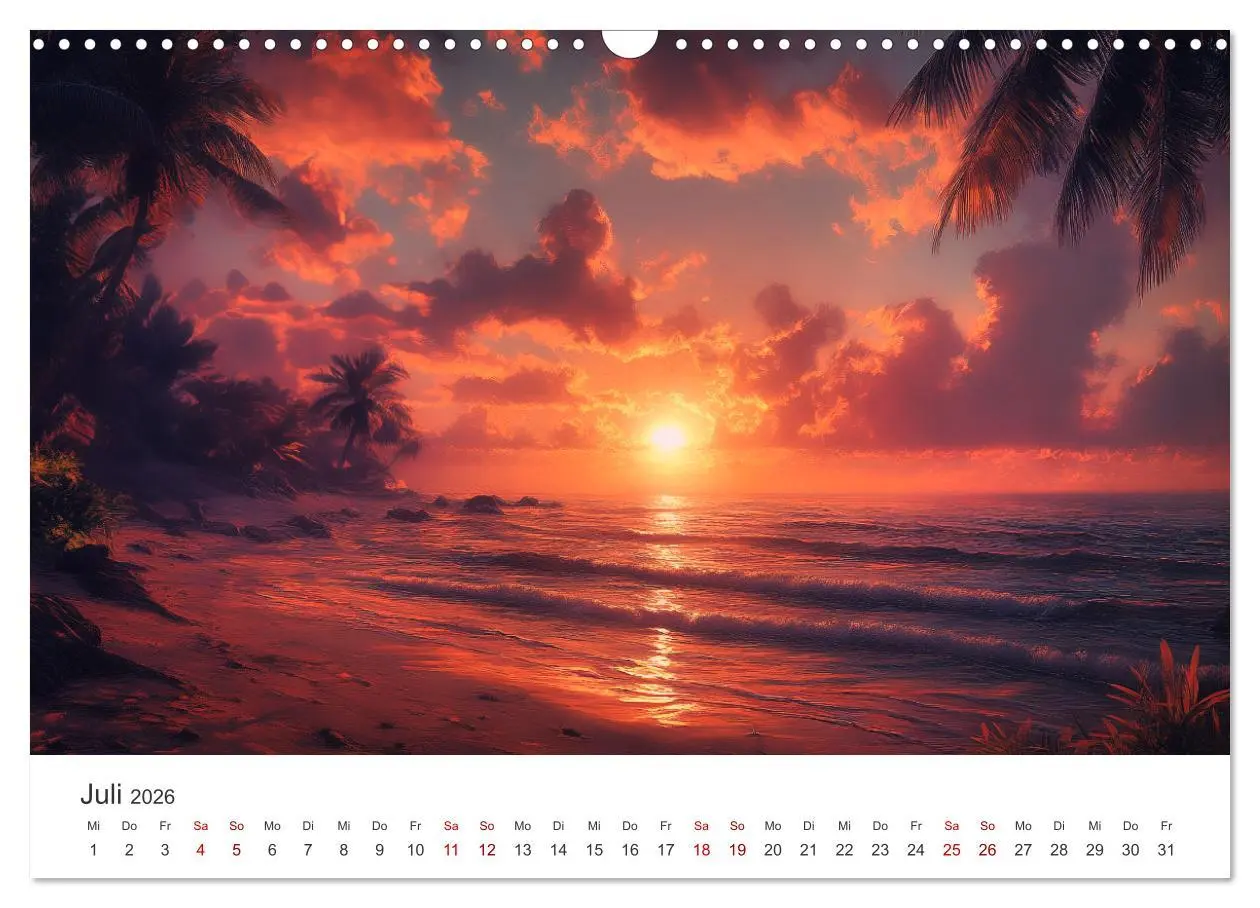 Bild: 9783457308233 | Sehnsucht nach dem Paradies - Tropische Inselträume (Wandkalender...