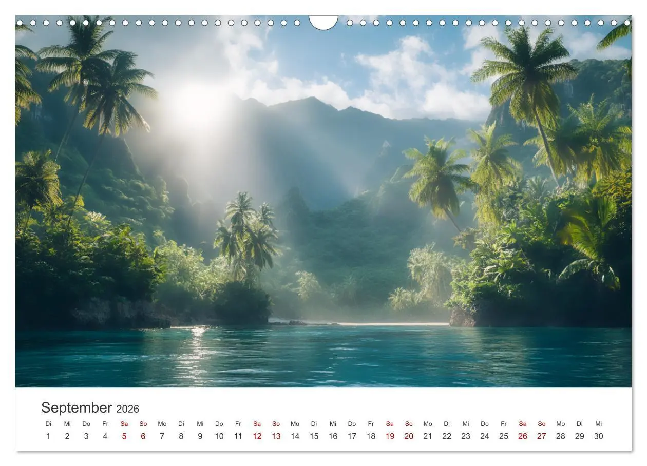 Bild: 9783457308233 | Sehnsucht nach dem Paradies - Tropische Inselträume (Wandkalender...