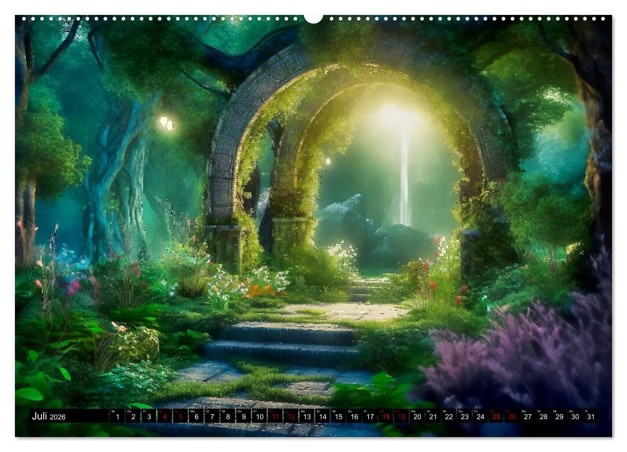 Bild: 9783457478233 | Im Reich der Elben (hochwertiger Premium Wandkalender 2026 DIN A2...