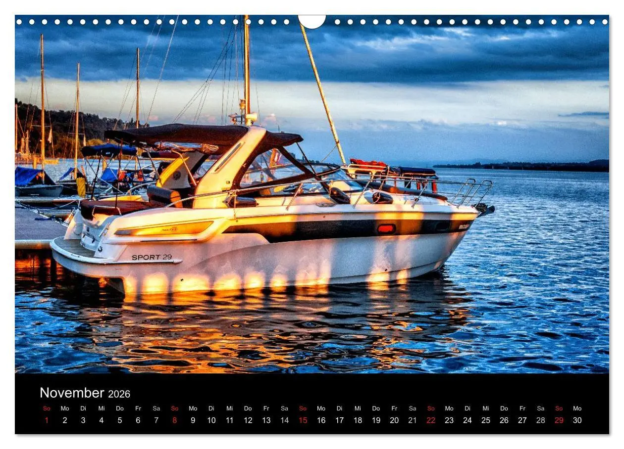 Bild: 9783516018233 | Bodensee-Schiffe und Boote (Wandkalender 2026 DIN A3 quer),...