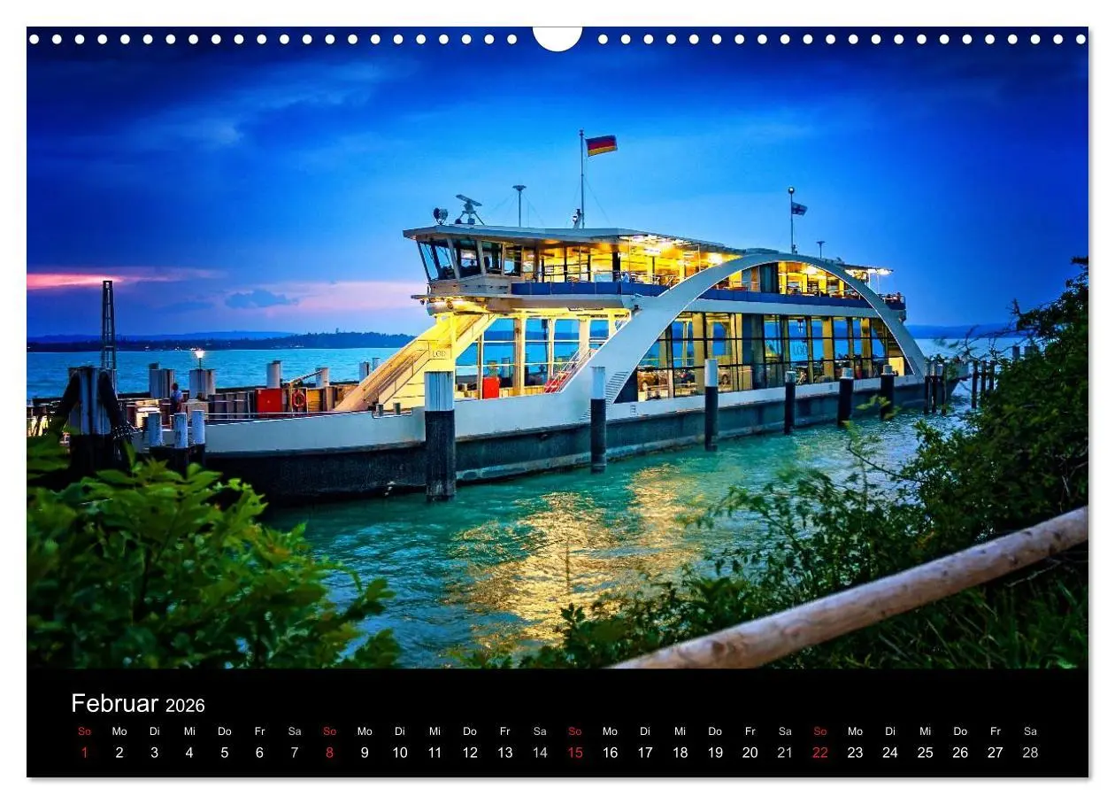 Bild: 9783516018233 | Bodensee-Schiffe und Boote (Wandkalender 2026 DIN A3 quer),...