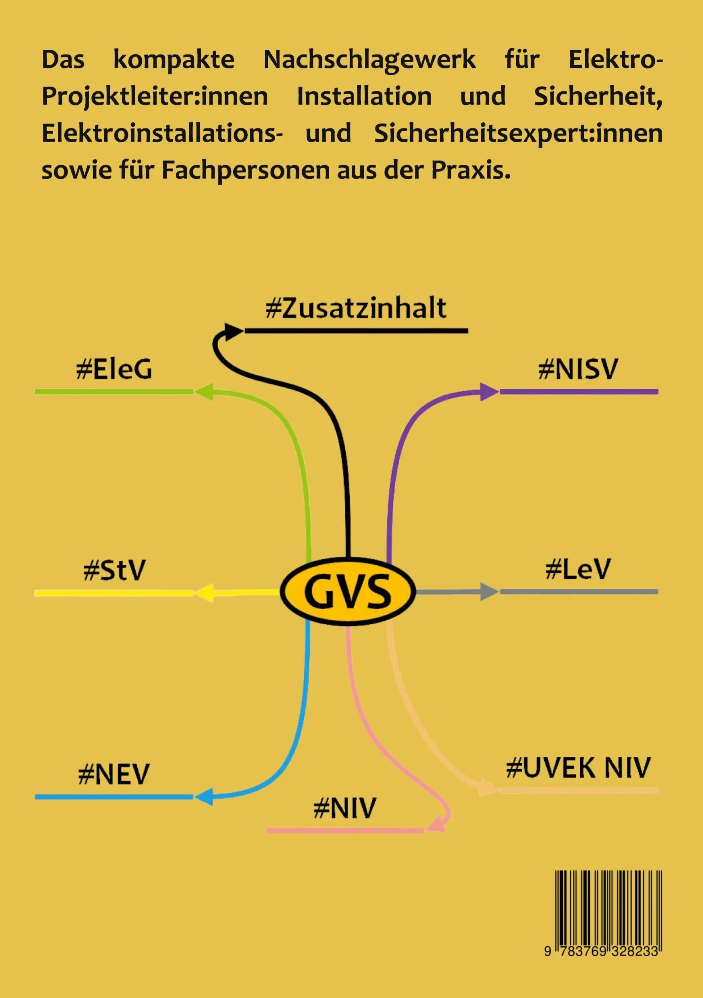 Rückseite: 9783769328233 | Gvs - Gesetze und Verordnungen von Starkstromanlagen | Taschenbuch