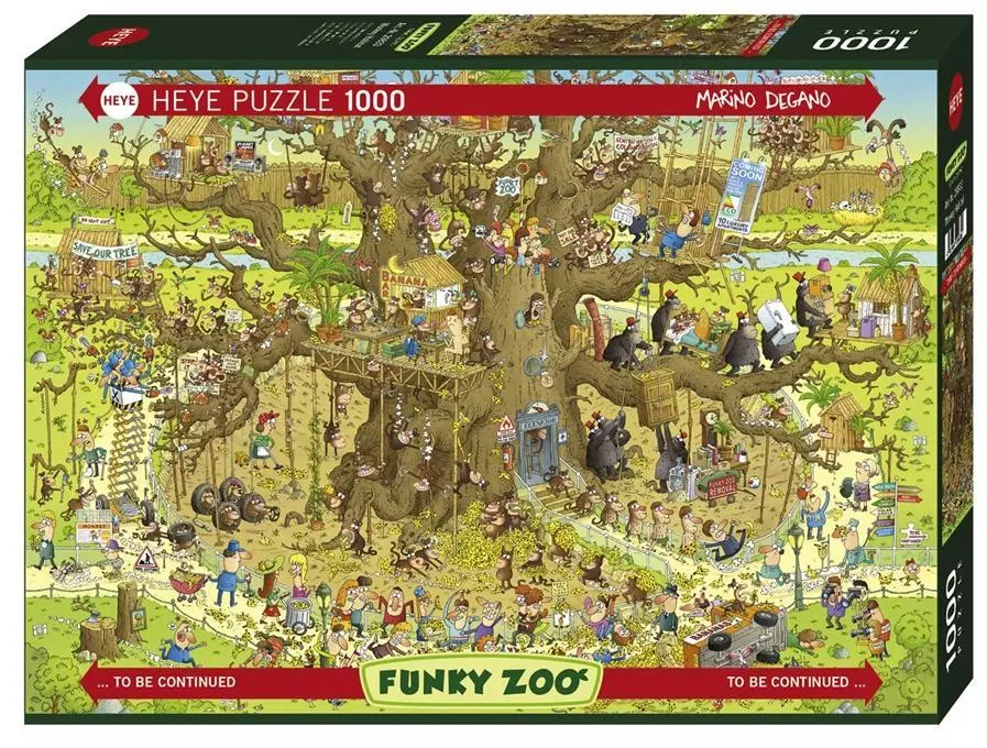 Cover: 4001689298333 | Monkey Habitat | Puzzle | Deutsch | 2017 | Heye Puzzle