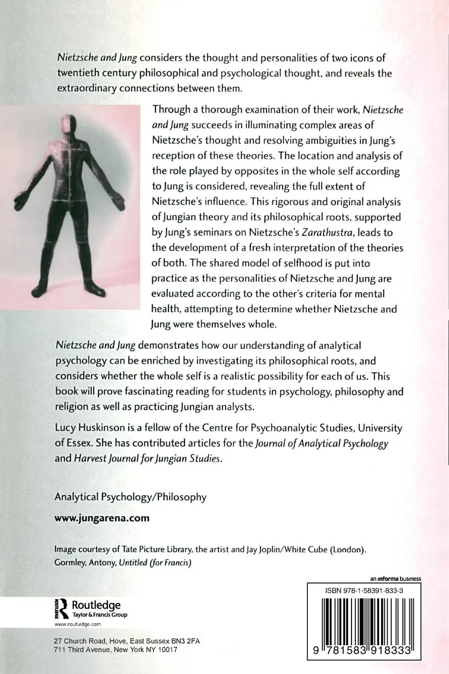 Rückseite: 9781583918333 | Nietzsche and Jung | The Whole Self in the Union of Opposites | Buch