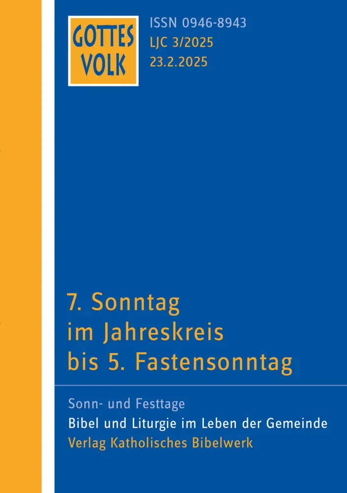 Cover: 9783460268333 | Gottes Volk LJ C3/2025 | Monika Kettenhofen (u. a.) | Taschenbuch