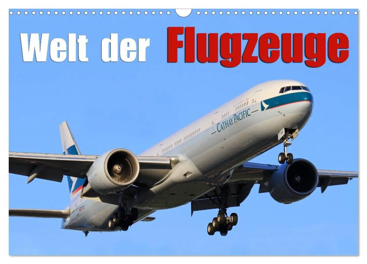 Cover: 9783516178333 | Welt der Flugzeuge (Wandkalender 2026 DIN A3 quer), CALVENDO...