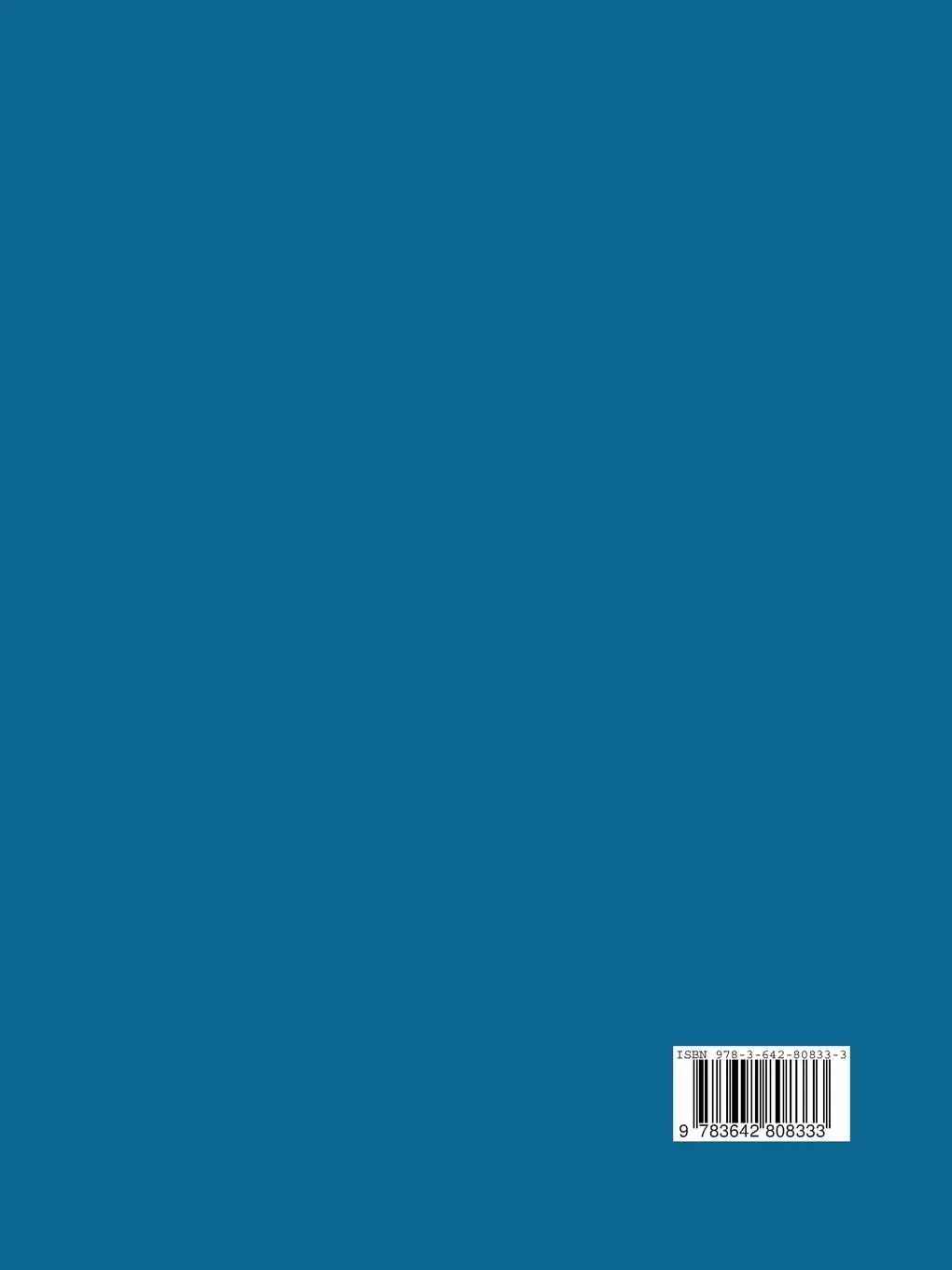 Rückseite: 9783642808333 | Handbuch der vergleichenden Anatomie der Haustiere | Taschenbuch | xvi
