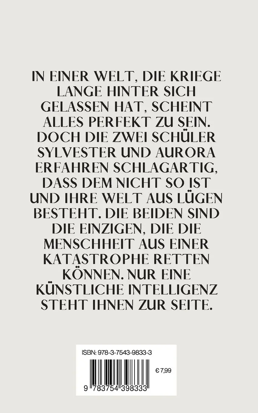 Rückseite: 9783754398333 | Die Spitze | Thorsten F. Wallner | Taschenbuch | Die Silizium-Reihe