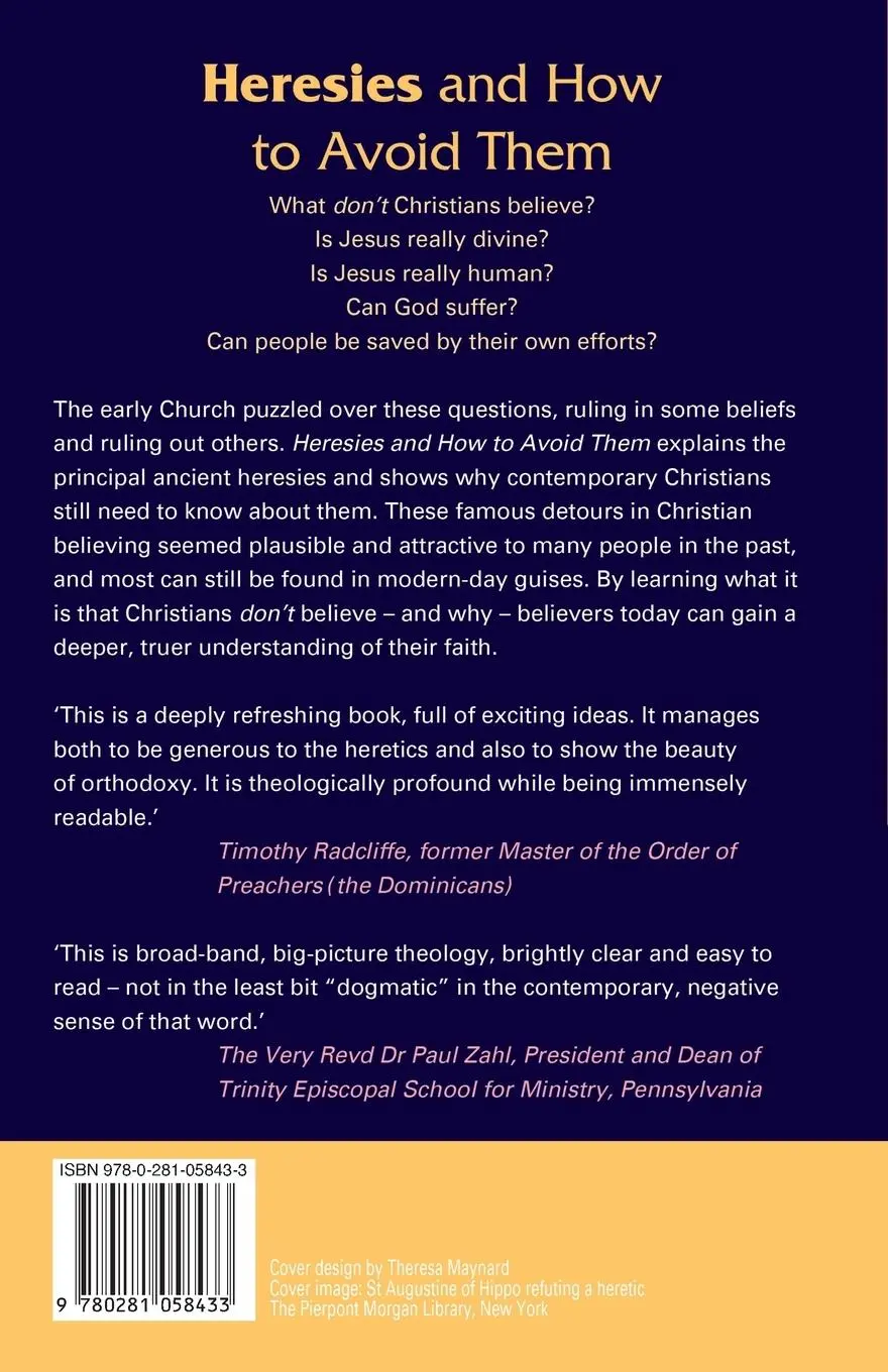 Rückseite: 9780281058433 | Heresies and How to Avoid Them | Ben Quash | Taschenbuch | Englisch