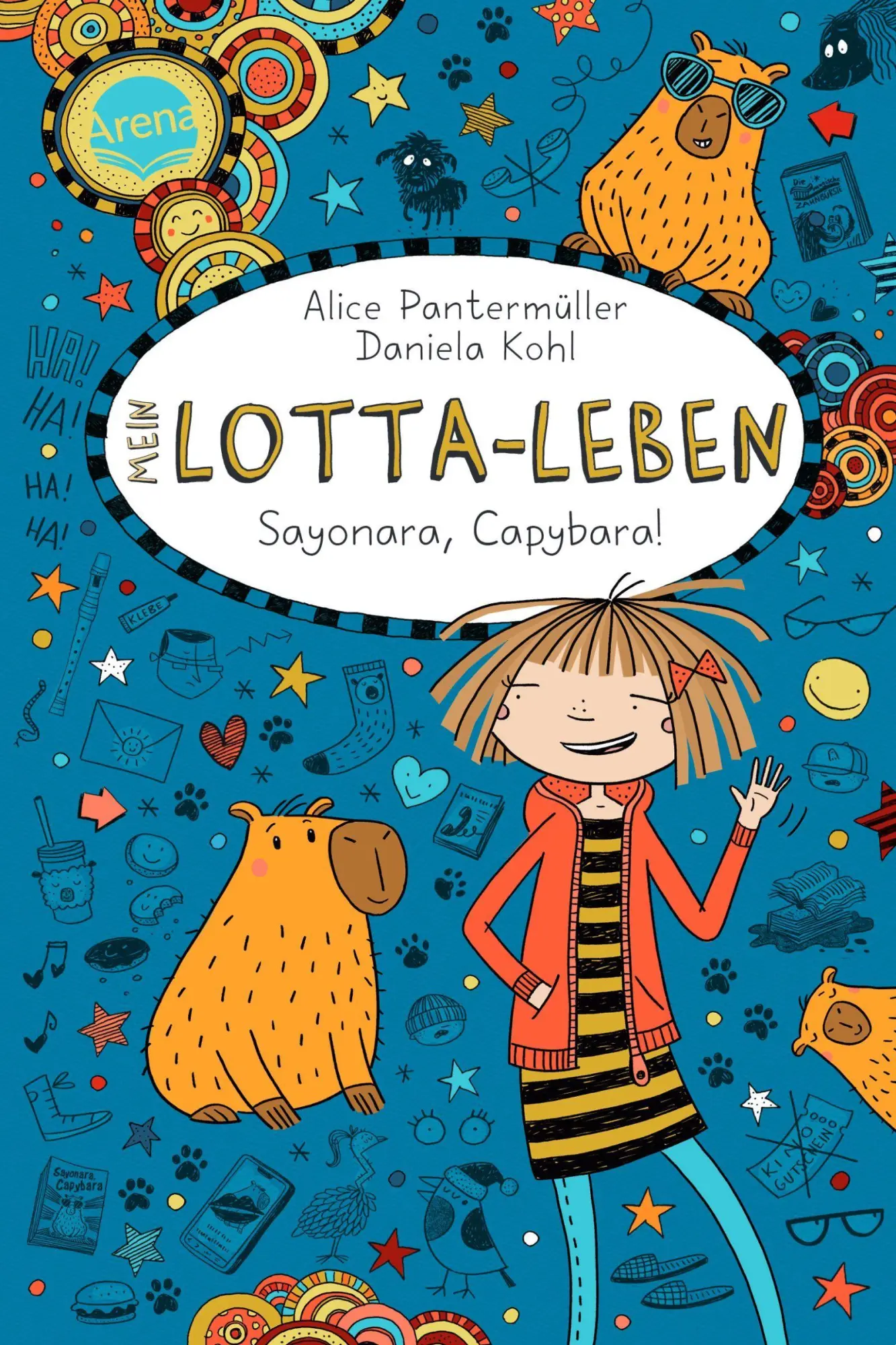 Cover: 9783401608433 | Mein Lotta-Leben (23). Sayonara, Capybara! | Alice Pantermüller | Buch