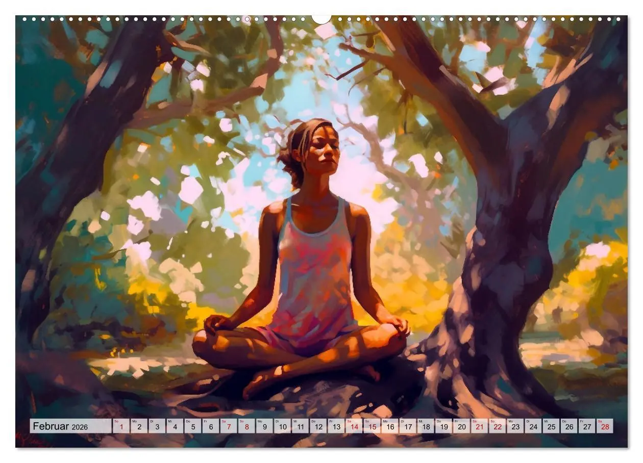 Bild: 9783457528433 | Yoga, die innere Balance (hochwertiger Premium Wandkalender 2026...