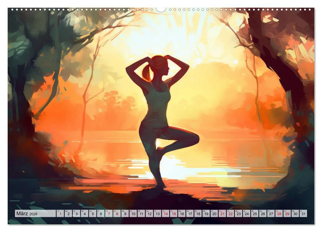 Bild: 9783457528433 | Yoga, die innere Balance (hochwertiger Premium Wandkalender 2026...