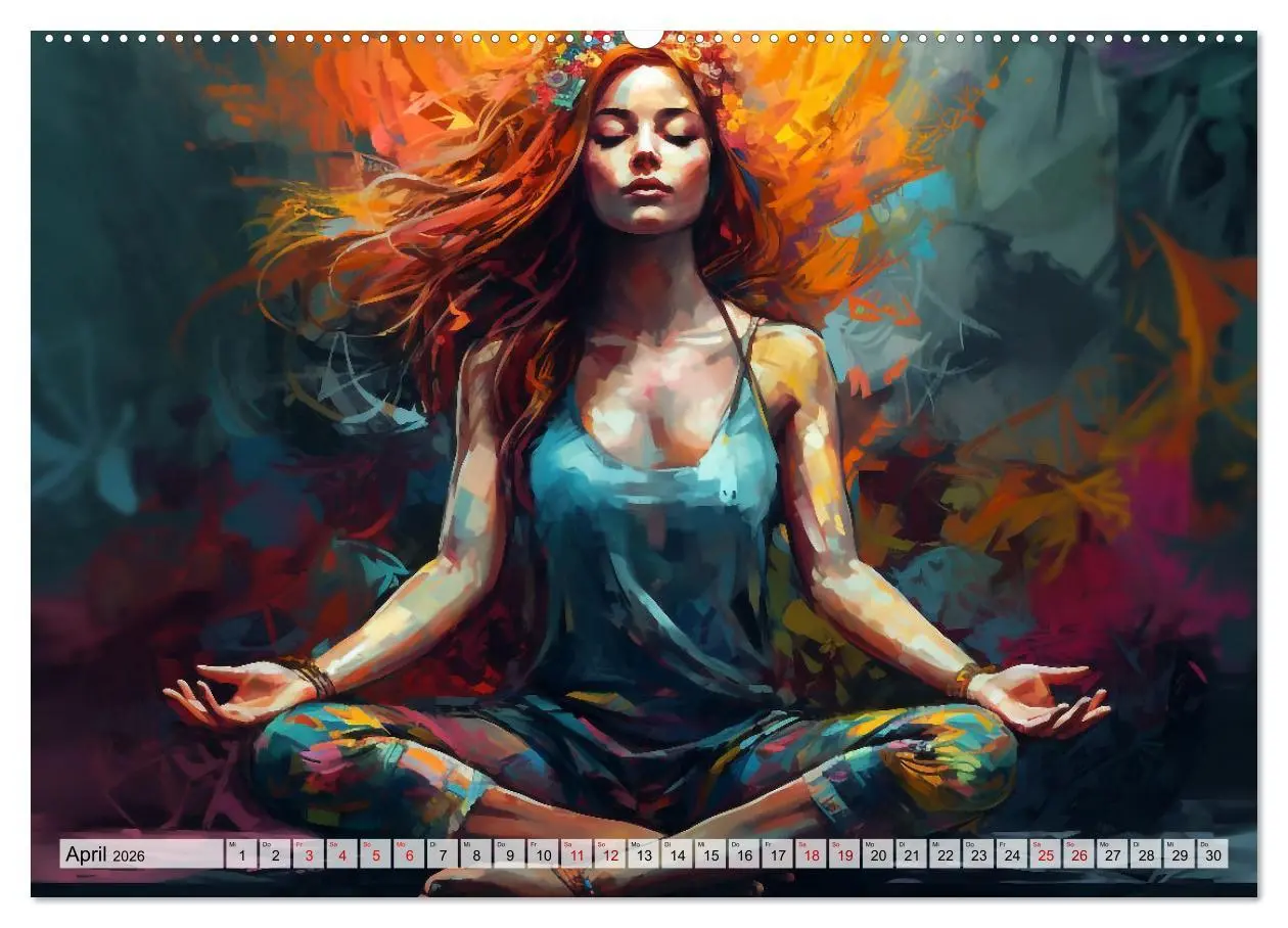 Bild: 9783457528433 | Yoga, die innere Balance (hochwertiger Premium Wandkalender 2026...