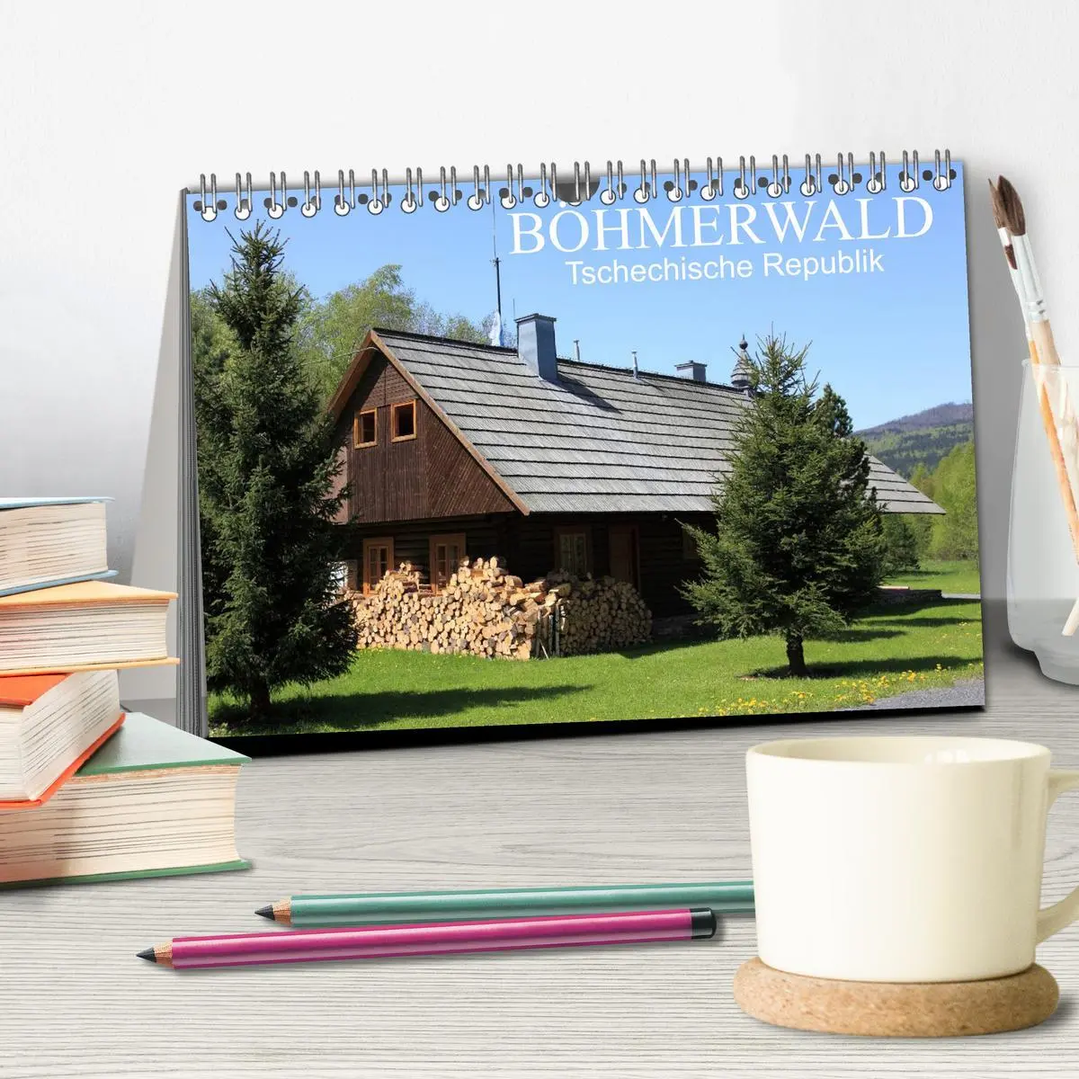 Bild: 9783516168433 | BÖHMERWALD, Tschechische Republik (Tischkalender 2026 DIN A5 quer),...