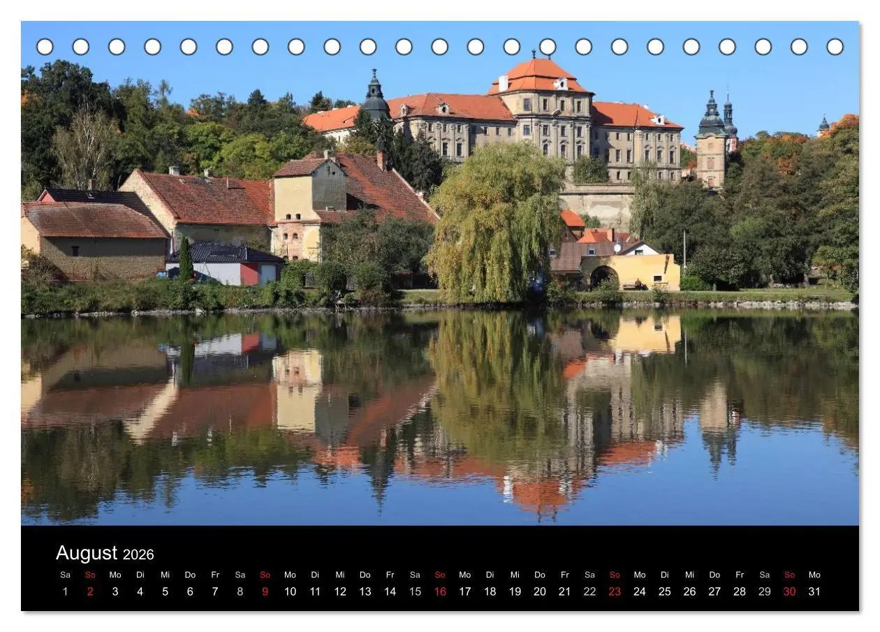 Bild: 9783516168433 | BÖHMERWALD, Tschechische Republik (Tischkalender 2026 DIN A5 quer),...