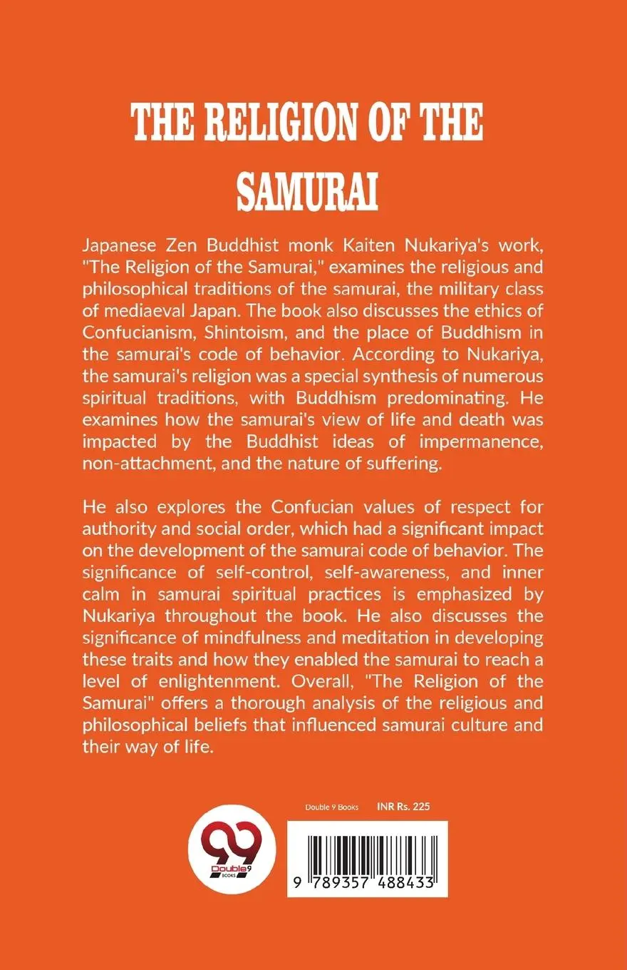Rückseite: 9789357488433 | The Religion Of The Samurai | Kaiten Nukariya | Taschenbuch | Englisch