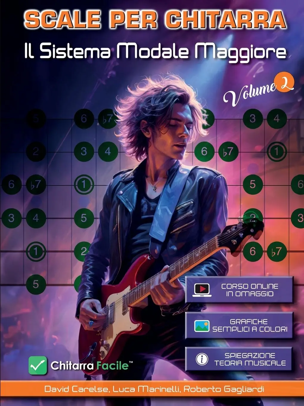 Cover: 9791222778433 | Scale per Chitarra - Il Sistema Modale Maggiore | Carelse (u. a.)