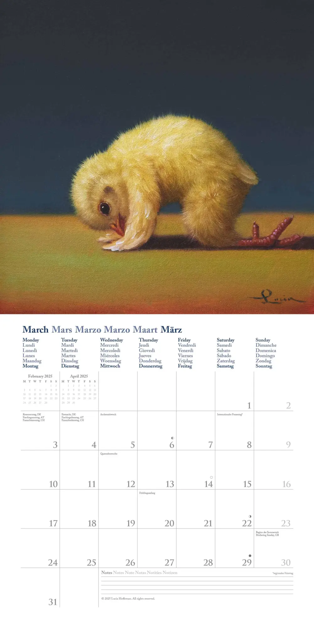 Bild: 4069095008533 | Lucia Heffernan: Yoga Chicks 2026 - Broschürenkalender - mit...