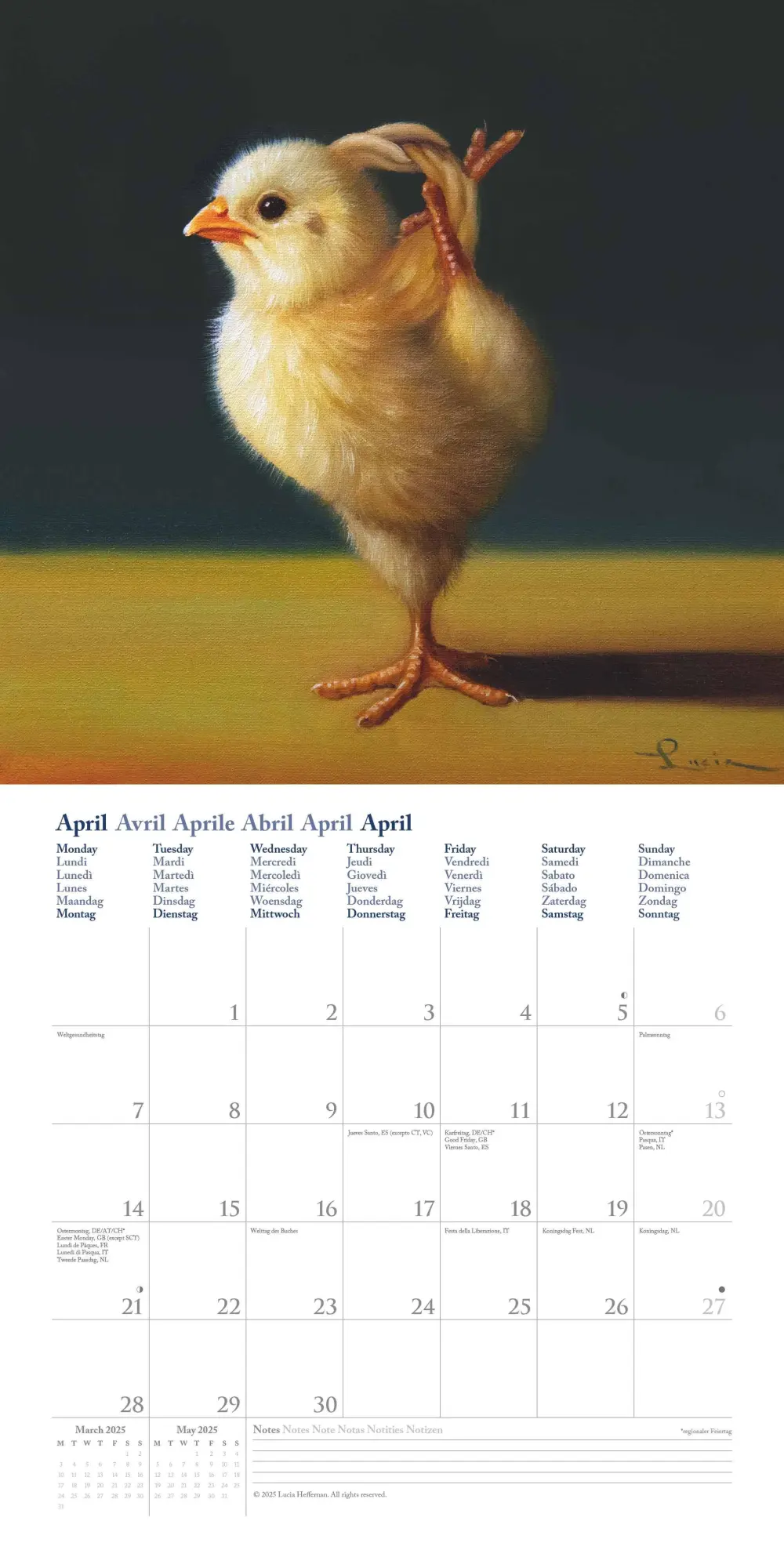 Bild: 4069095008533 | Lucia Heffernan: Yoga Chicks 2026 - Broschürenkalender - mit...