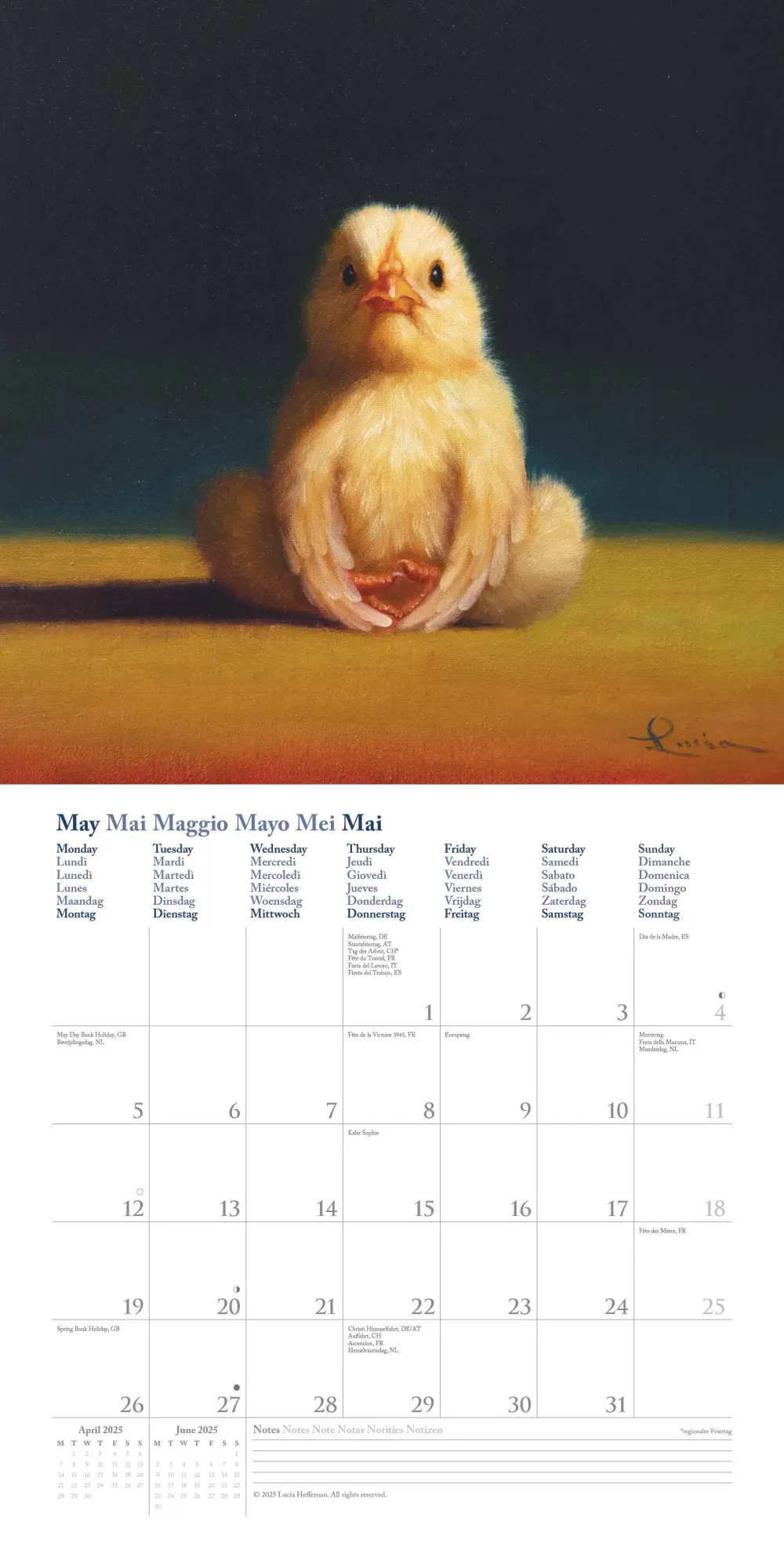 Bild: 4069095008533 | Lucia Heffernan: Yoga Chicks 2026 - Broschürenkalender - mit...