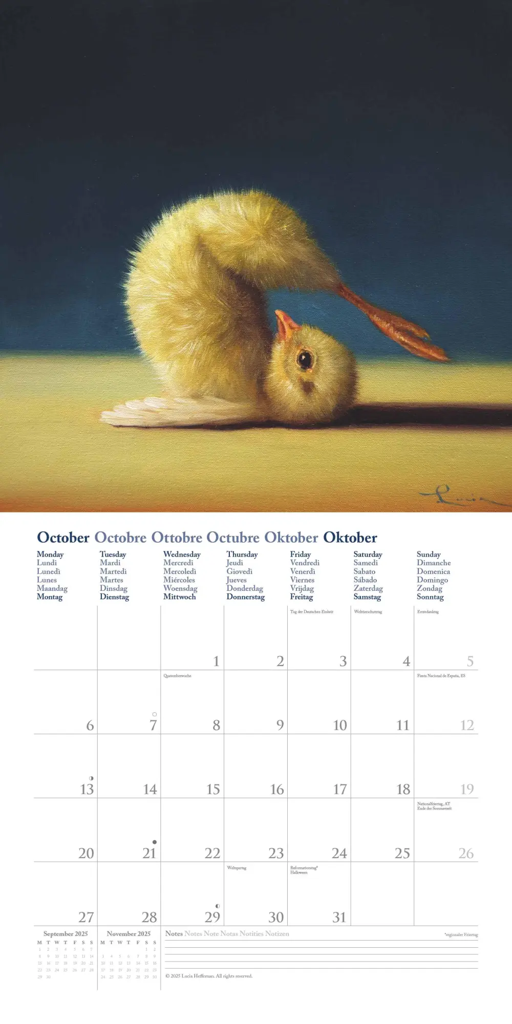 Bild: 4069095008533 | Lucia Heffernan: Yoga Chicks 2026 - Broschürenkalender - mit...