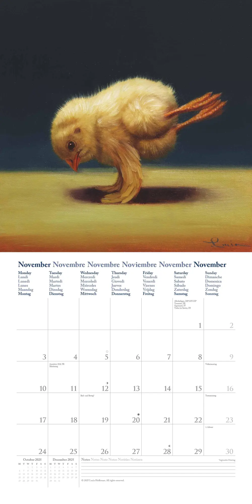 Bild: 4069095008533 | Lucia Heffernan: Yoga Chicks 2026 - Broschürenkalender - mit...